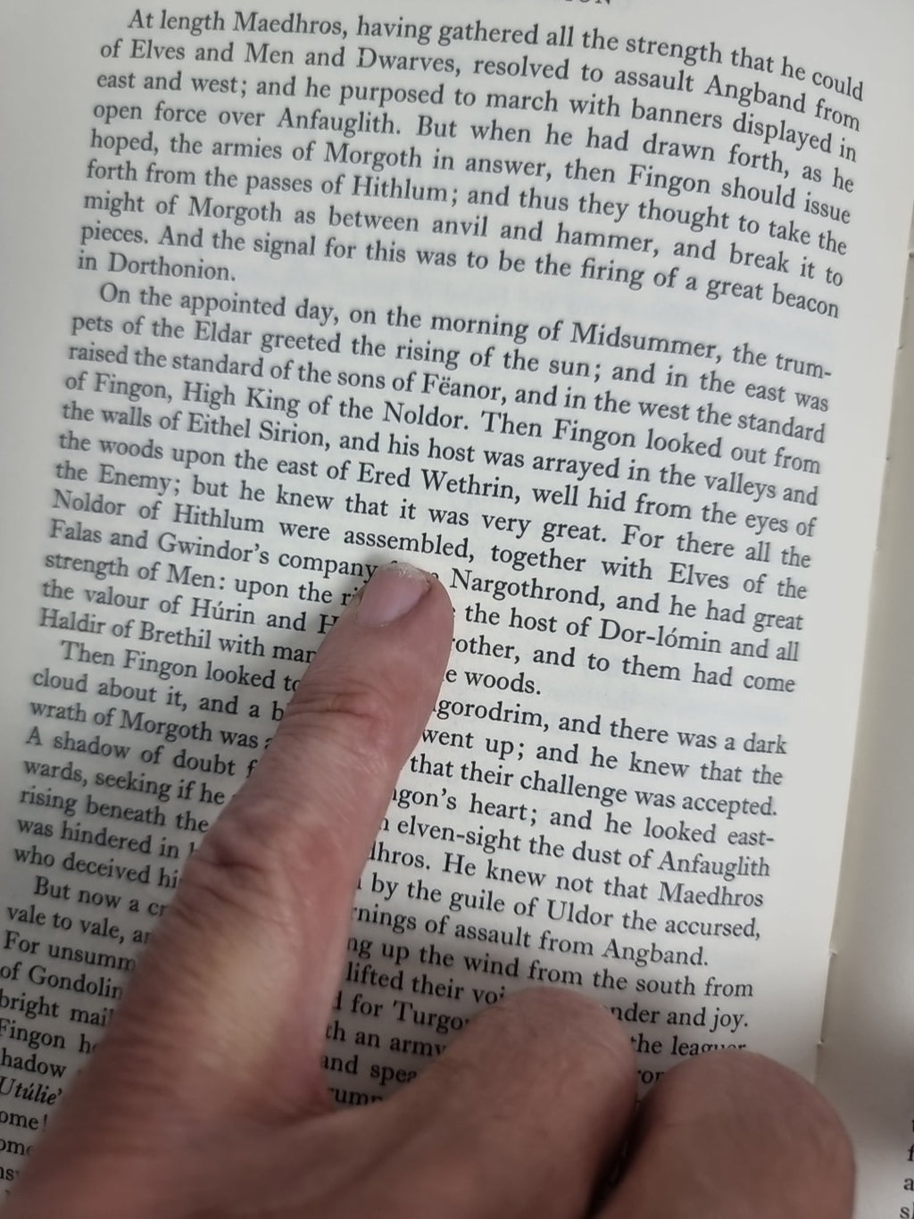 The Silmarillion 1977 Tolkien 1st Edition with Printing Errors, Unread as New