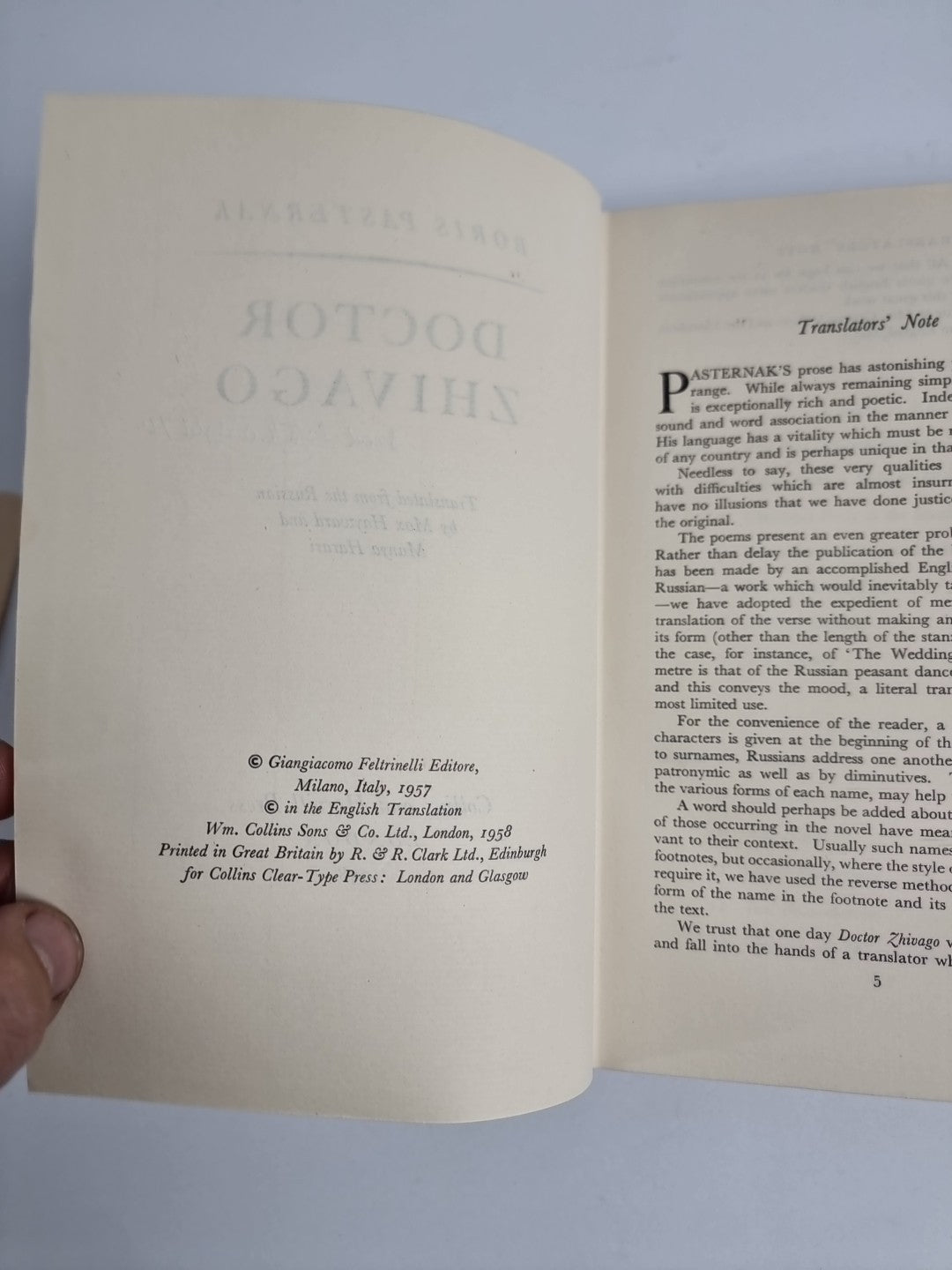 Doctor Zhivago By Boris Pasternak  1st Edition & 1st Impression Newspaper Clips 