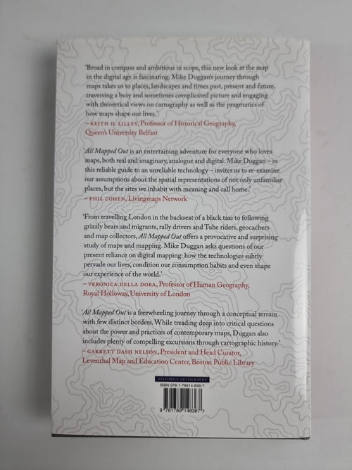 All Mapped Out - How Maps Shape Us - Mike Duggan Hardback Book