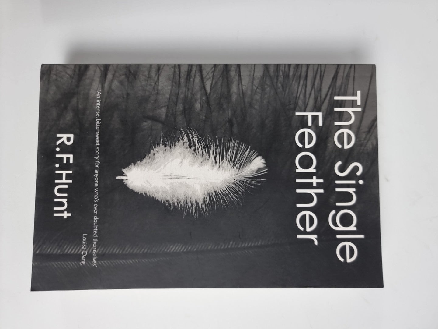 The Single Feather by Ruth F. Hunt (Paperback, 2015) 1st Edition and Signed NEW