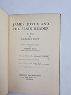James Joyce And The Plain Reader, Charles Duff — Review Copy, 1932