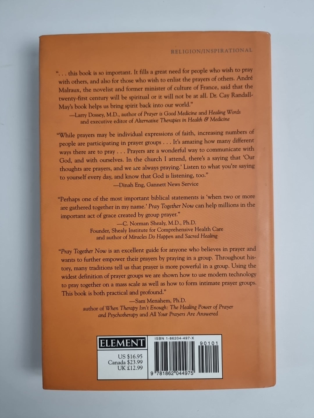 Pray Together Now by Cay Randall-May (Hardcover, 1999)