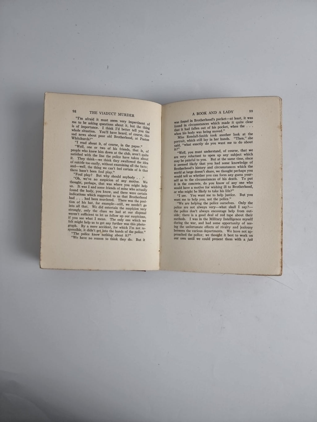 The Viaduct Murder, Ronald A. Knox — First Edition USA (scarce)