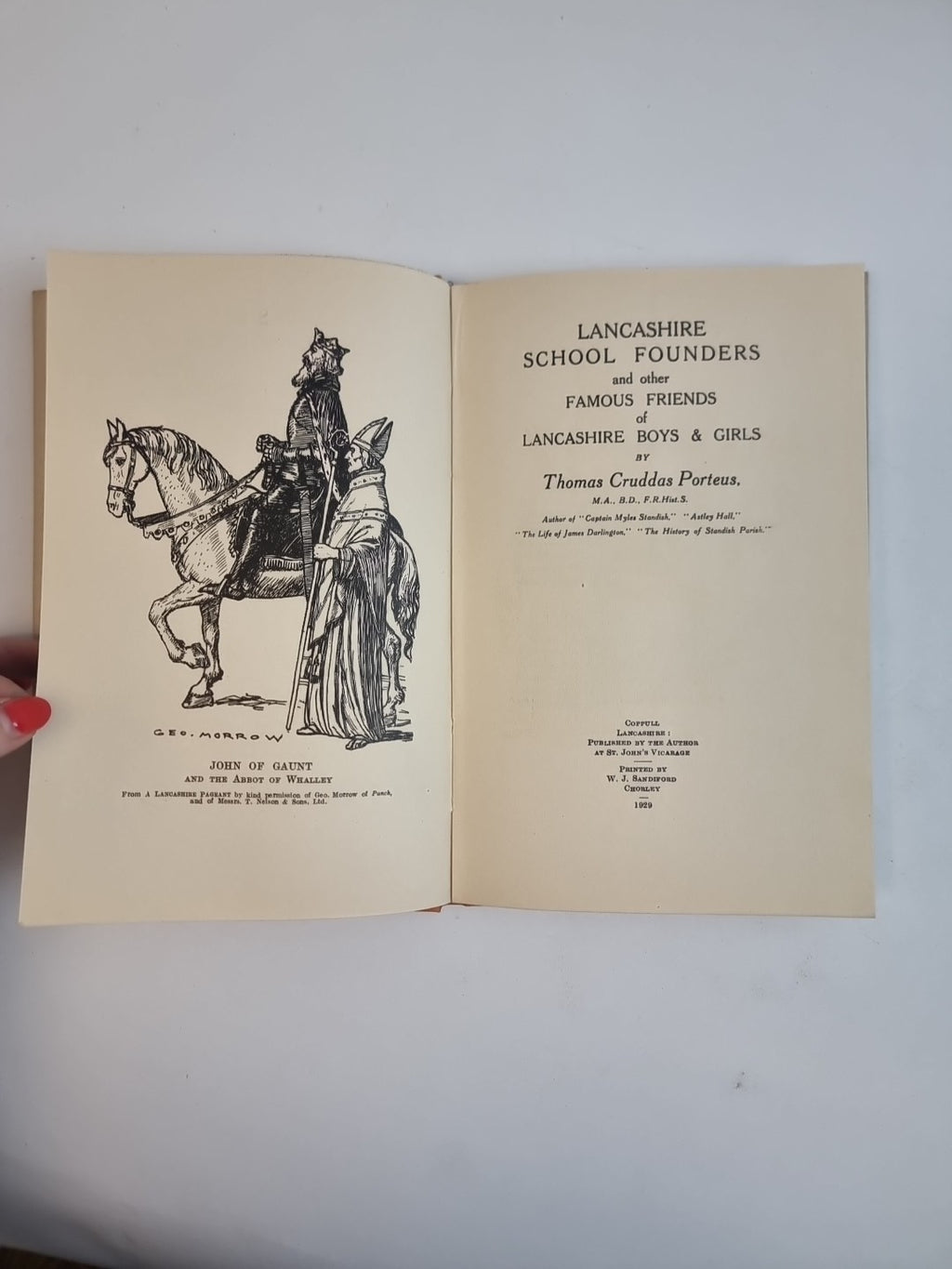 Lancashire School Founders and other Famous Friends of Lancashire Boys and Girls