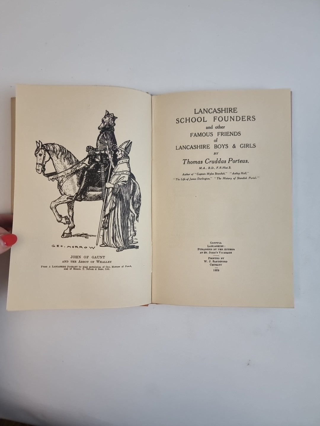 Lancashire School Founders and other Famous Friends of Lancashire Boys and Girls
