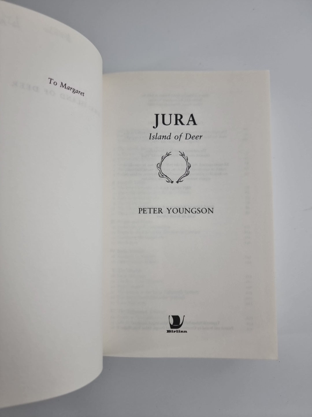 Jura: Island of Deer by Peter Youngson 2001 1st Edition Unread.