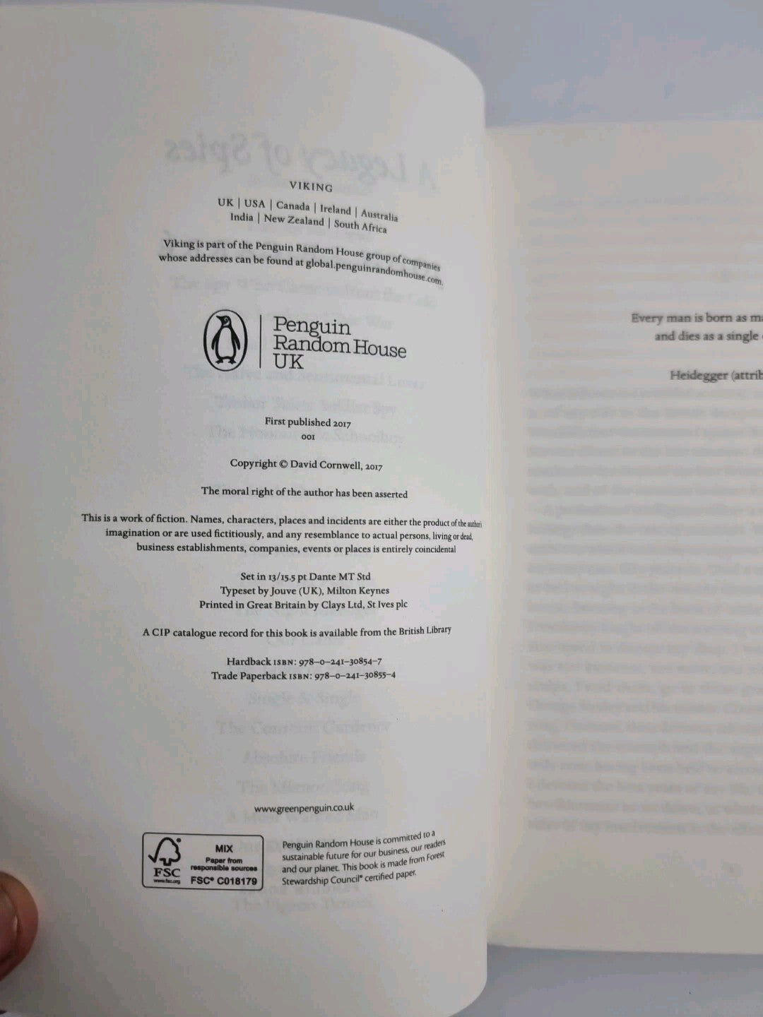 A Legacy of Spies by John le Carre (Hardcover, 2017) 1st Edition 