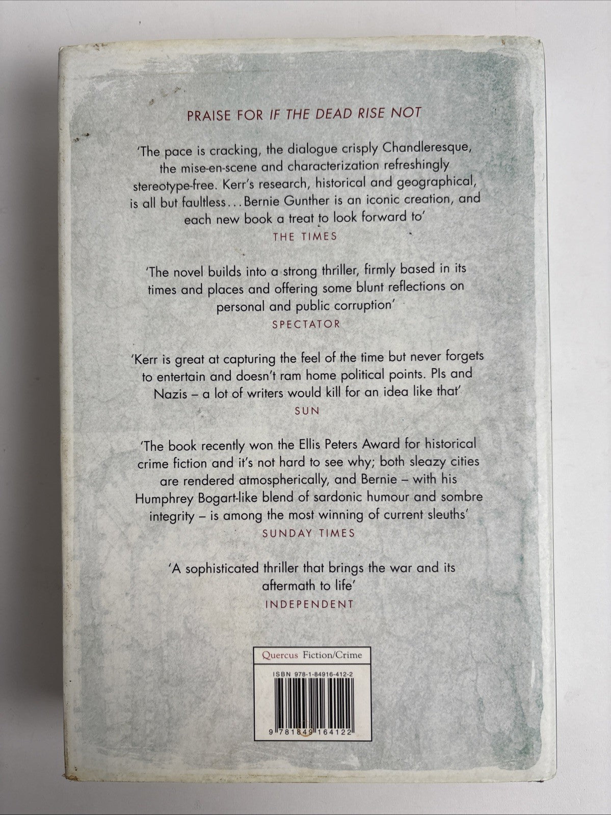 Field Grey by Philip Kerr  Hardback 1st Edition