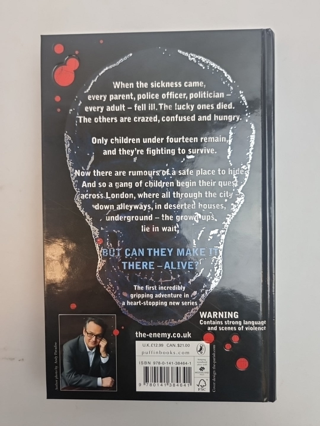 The Enemy by Charlie Higson (Hardcover, 2009) Signed 1st Edition Free Delivery