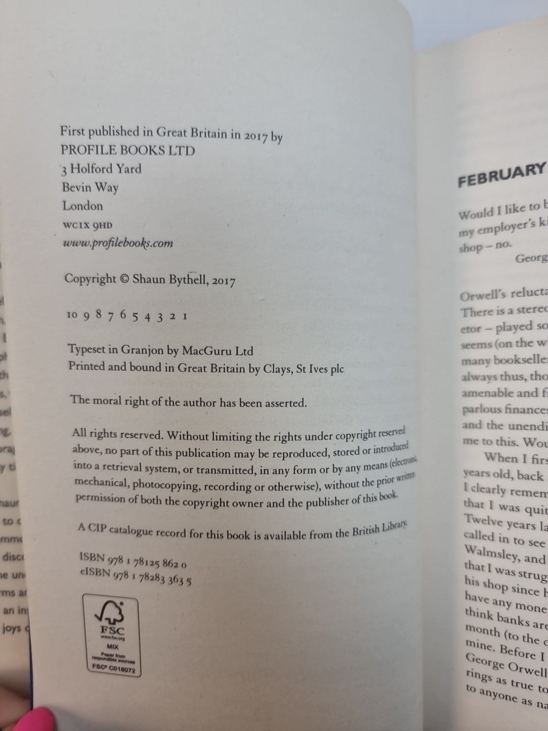 The Diary of a Bookseller by Shaun Bythell New 1st Edition Free Delivery