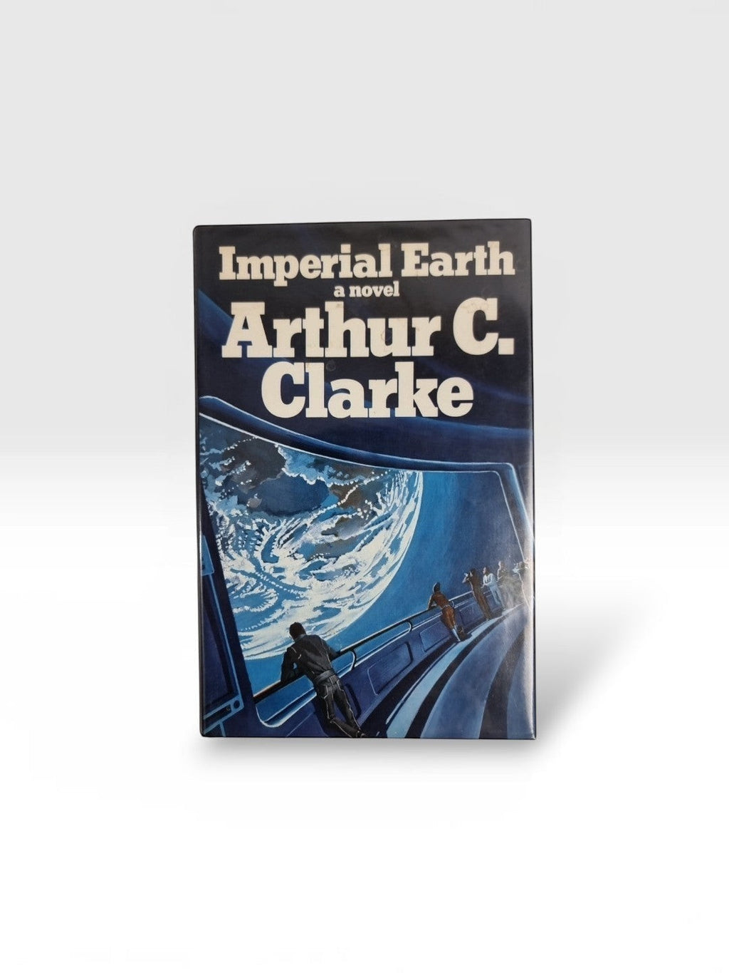 1975 Imperial Earth Arthur C Clarke 1st Edition Protective Wrapper. Fine Unread.