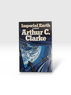 1975 Imperial Earth Arthur C Clarke 1st Edition Protective Wrapper. Fine Unread.
