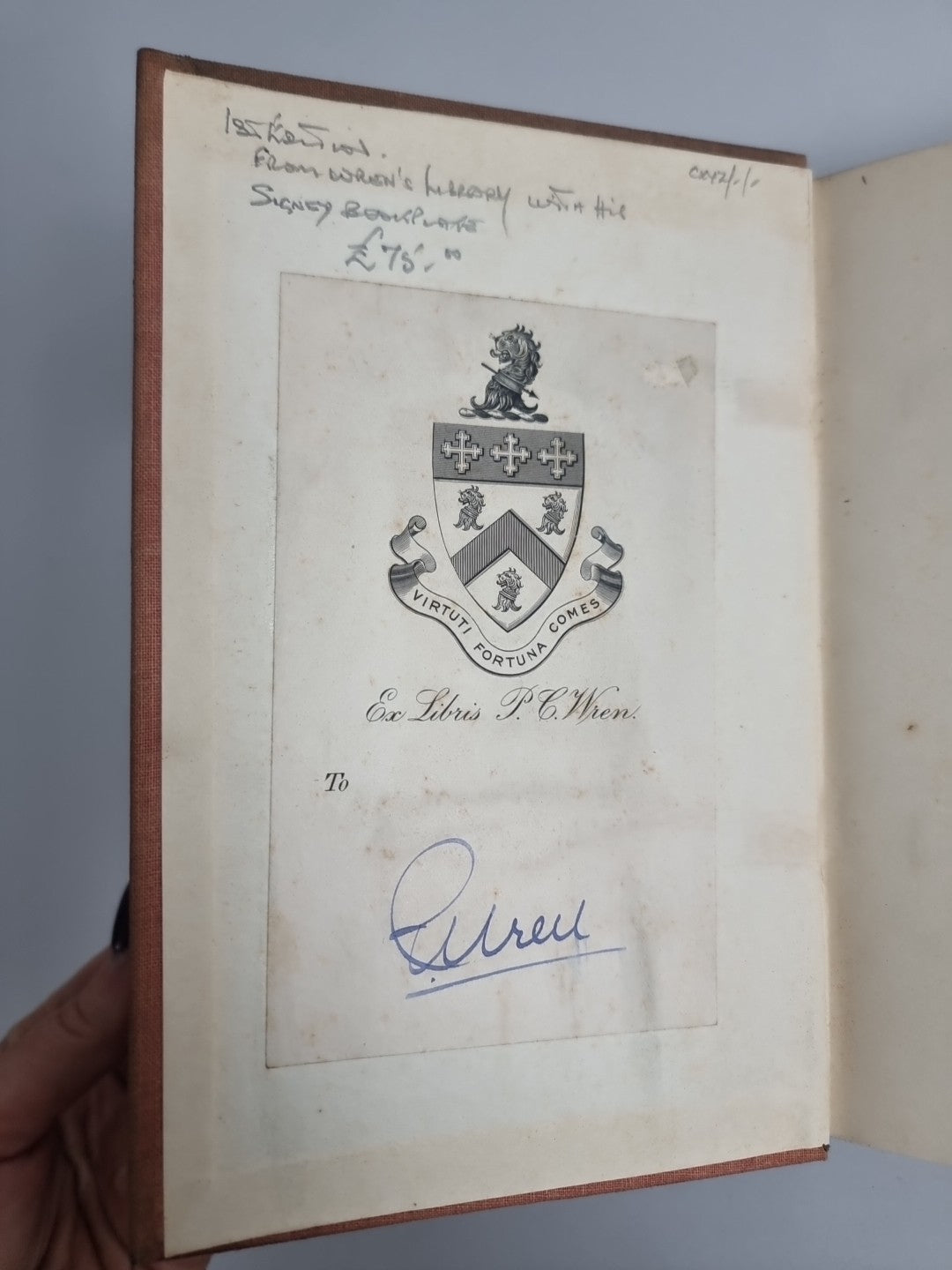 Soldiers Of Misfortune, P. C. Wren — First Edition, SIGNED