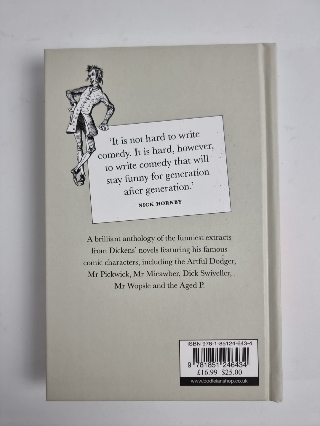 Dickens: The Funny Bits by Nick Hornby Hardcover Book