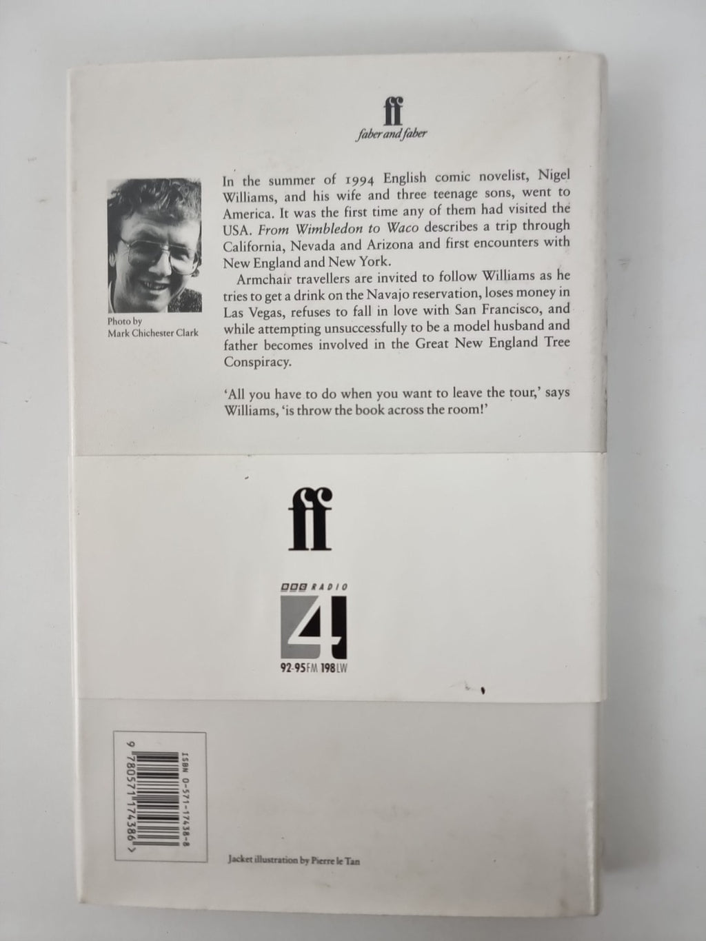 From Wimbledon to Waco,Nigel Williams 1st edition Signed