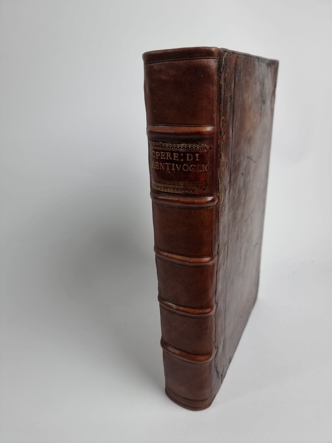 1648 Opere Del Cardinal Bentivoglio History of Flanders & Dutch Revolt Italian