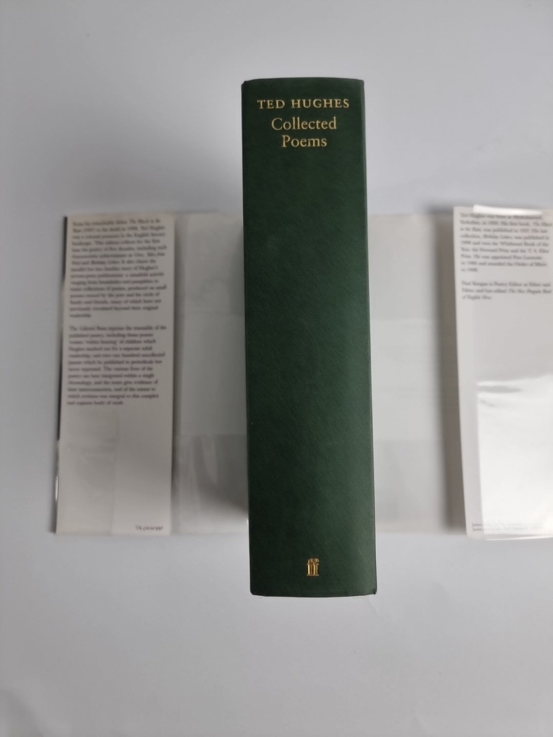 Collected Poems by Ted Hughes, Hardcover, First UK Edition (2003) UNREAD