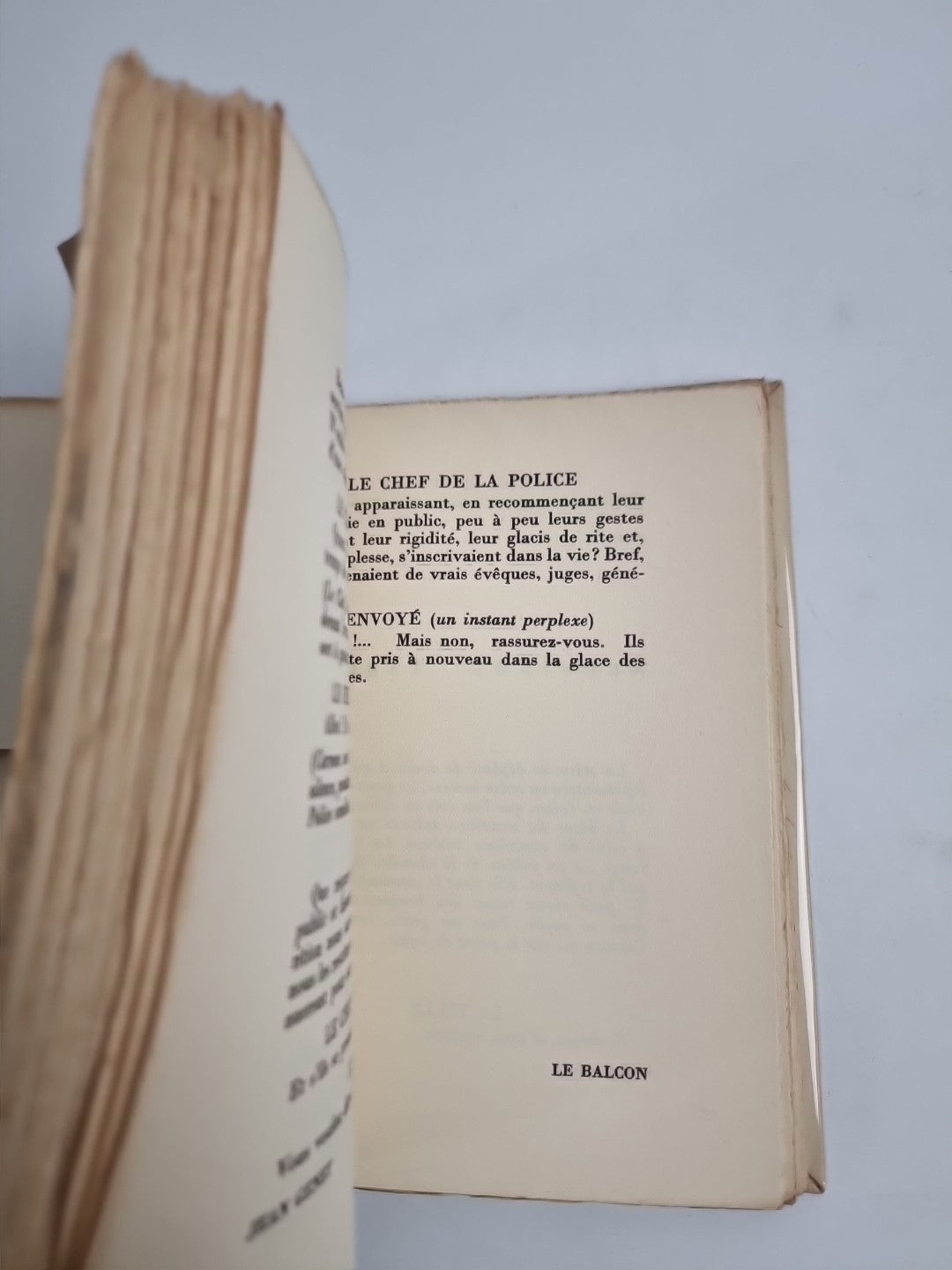 Le balcon by Jean Genet 1st Special Edition 1956 Number 524 /3233