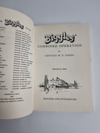 Biggles Combined Operation, Capt W E Johns— First Edition