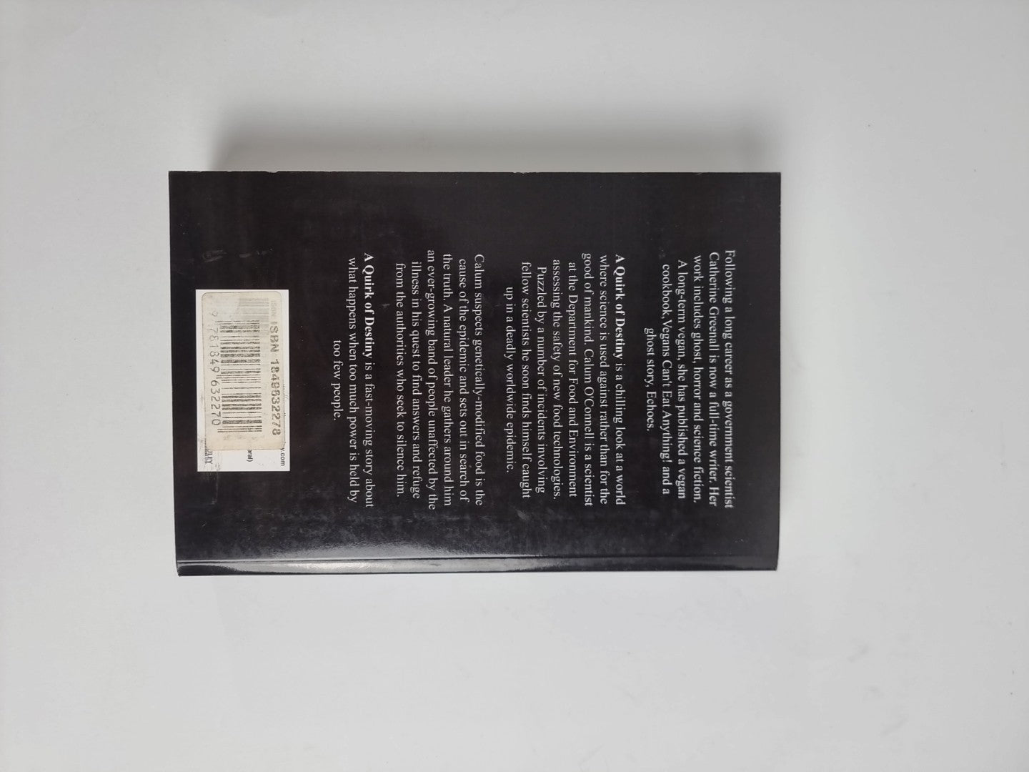 A Quirk of Destiny: Catherine Greenall Paperback NEW & SIGNED