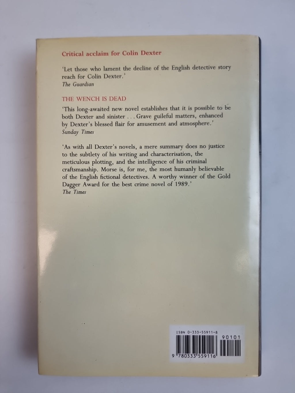 The Jewel That Was Ours — Colin Dexter (MORSE), SIGNED First Edition
