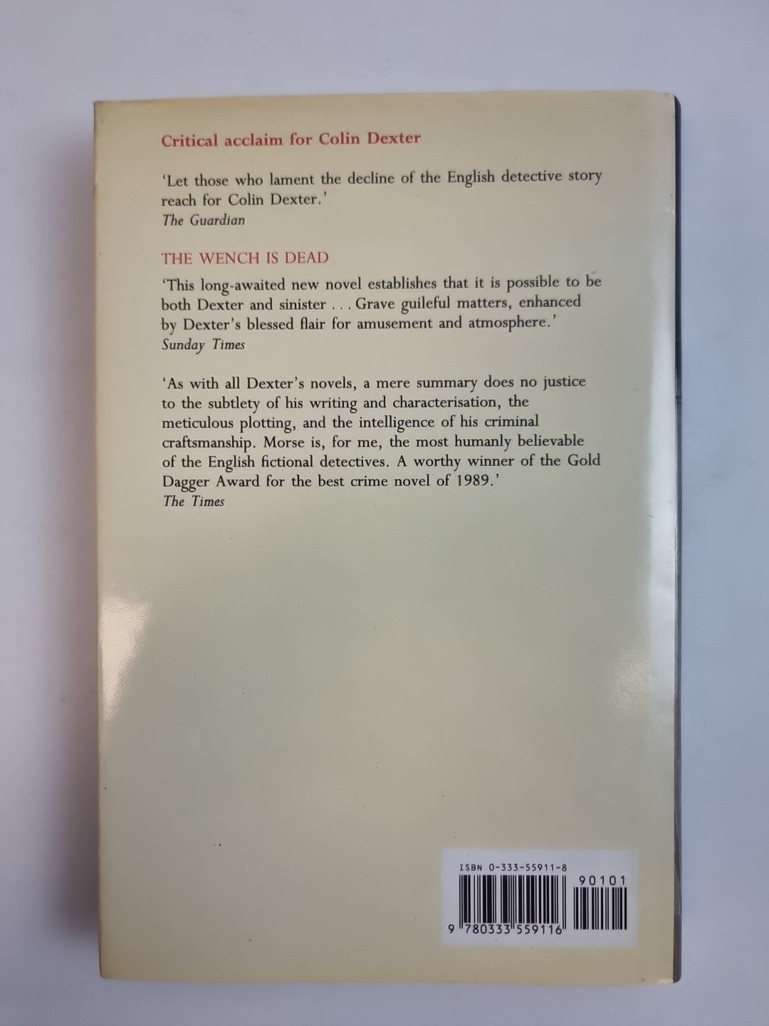The Jewel That Was Ours — Colin Dexter (MORSE), SIGNED First Edition