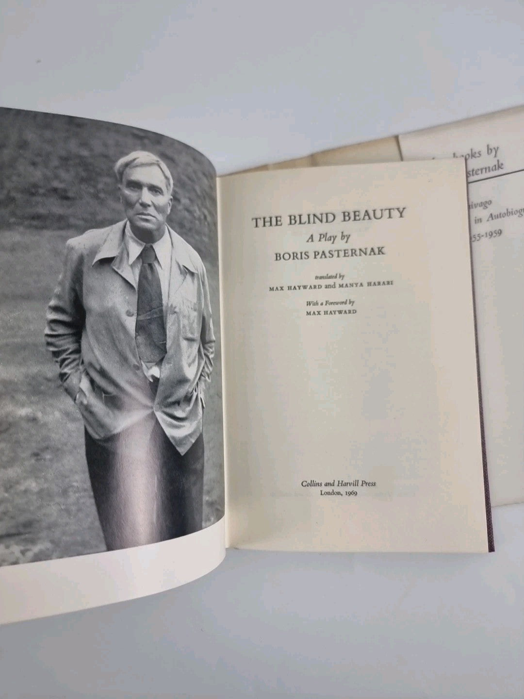 Blind Beauty, Boris Pasternak — 1st Edition, 1969