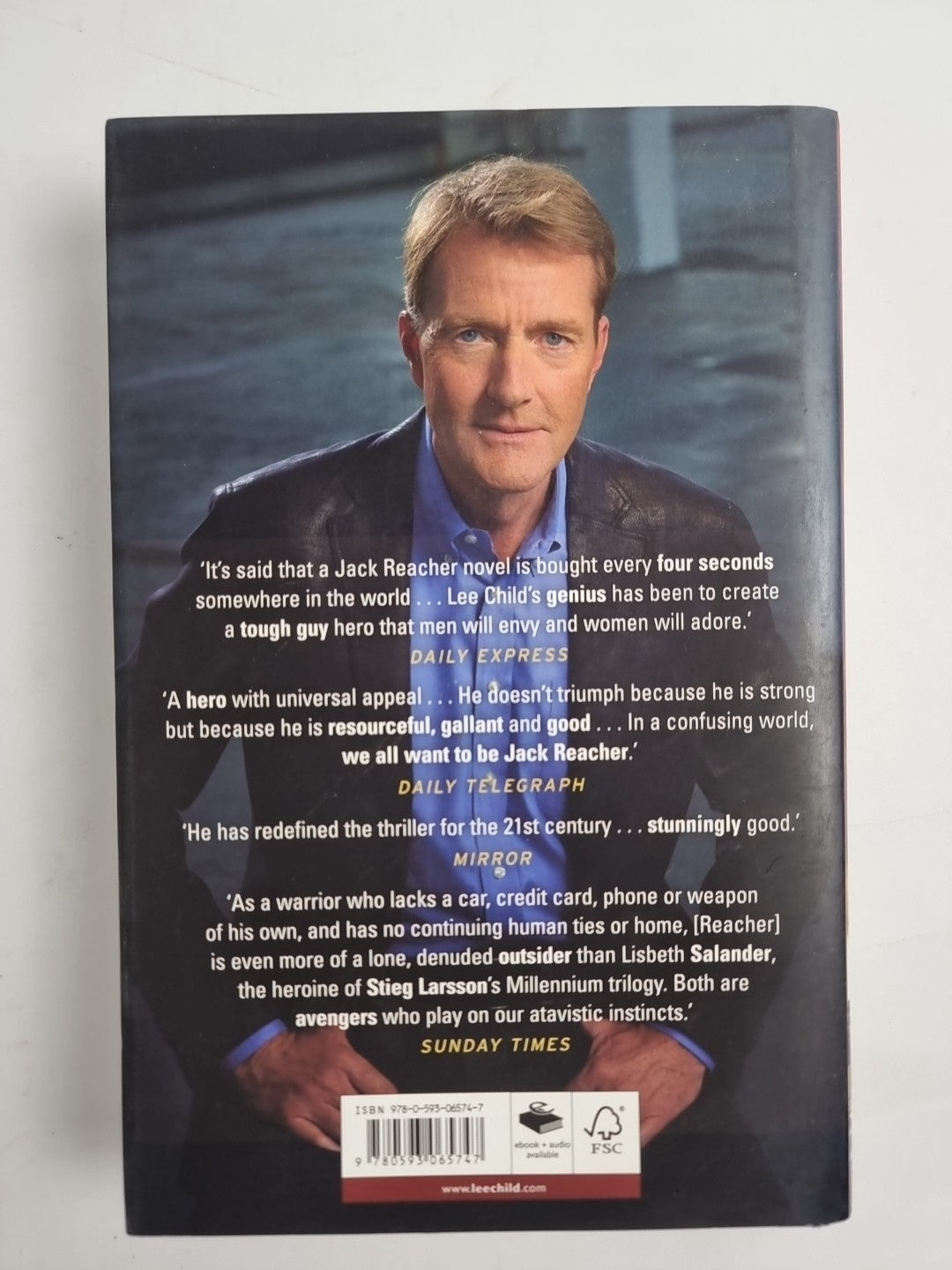 Never Go Back by Lee Child (Hardcover, 2013) 1st Edition New Free Delivery