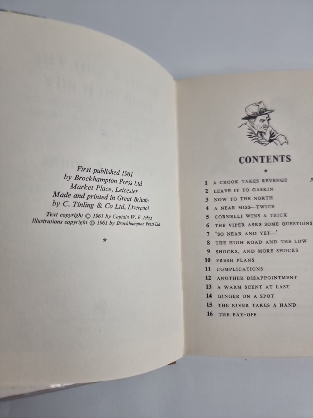 Biggles And The Poor Rich Boy , Captain W.E. Johns — First Edition