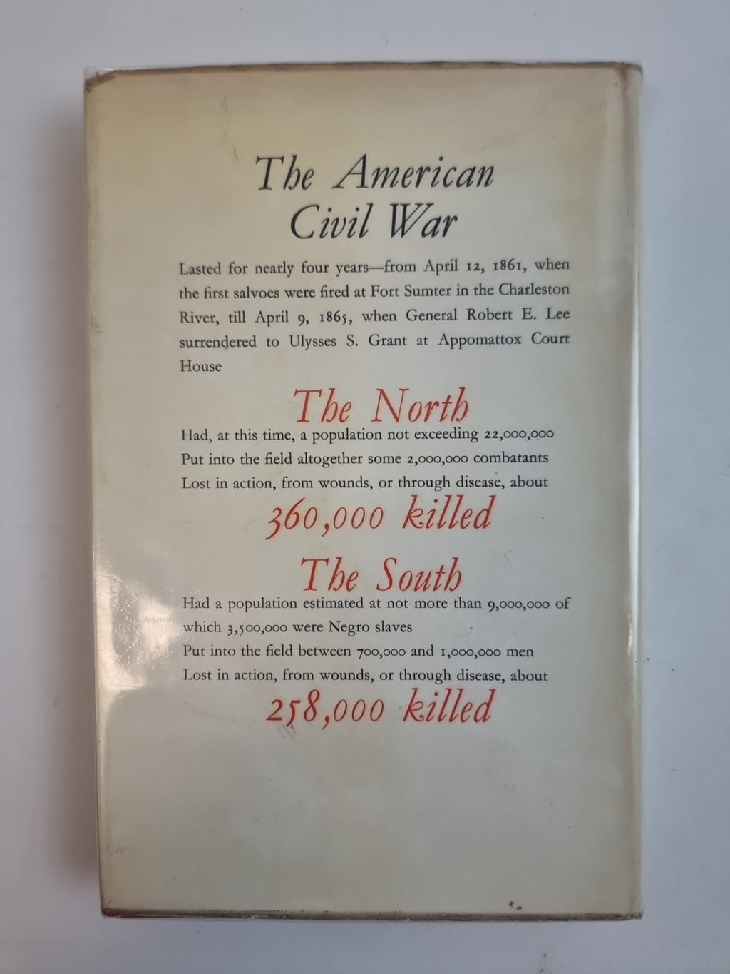 The American Civil War, Winston S. Churchill — First Edition, AS NEW (1961)