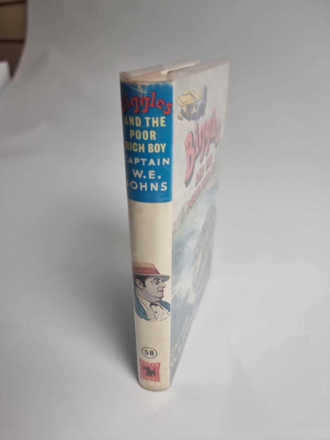 Biggles And The Poor Rich Boy , Captain W.E. Johns — First Edition