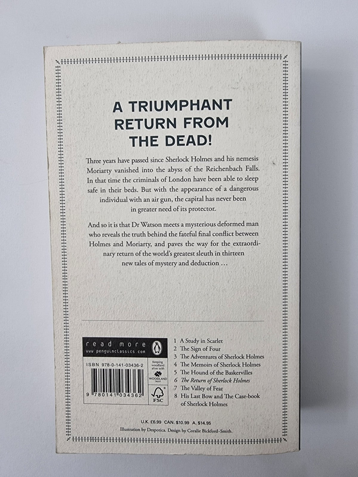 The Return of Sherlock Holmes (Penguin Classics) By Arthur Conan Doyle