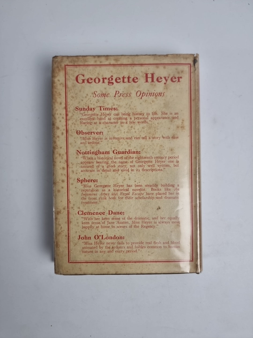 Penhallow By Georgette Heyer, 1942 1st Edition Very Rare