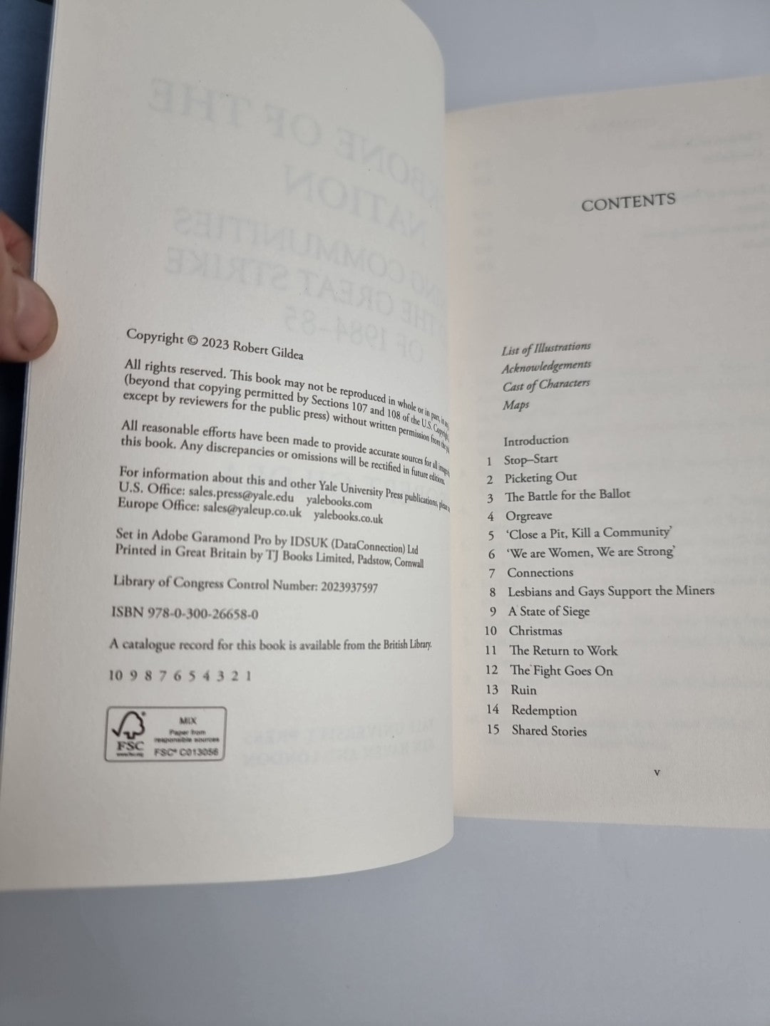 Backbone of the Nation by Robert Gildea - 1st Edition 1st Print   Hardback