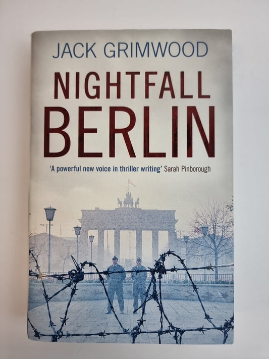 Nightfall Berlin Hardcover Jack Grimwood 1st Edition New Free Delivery
