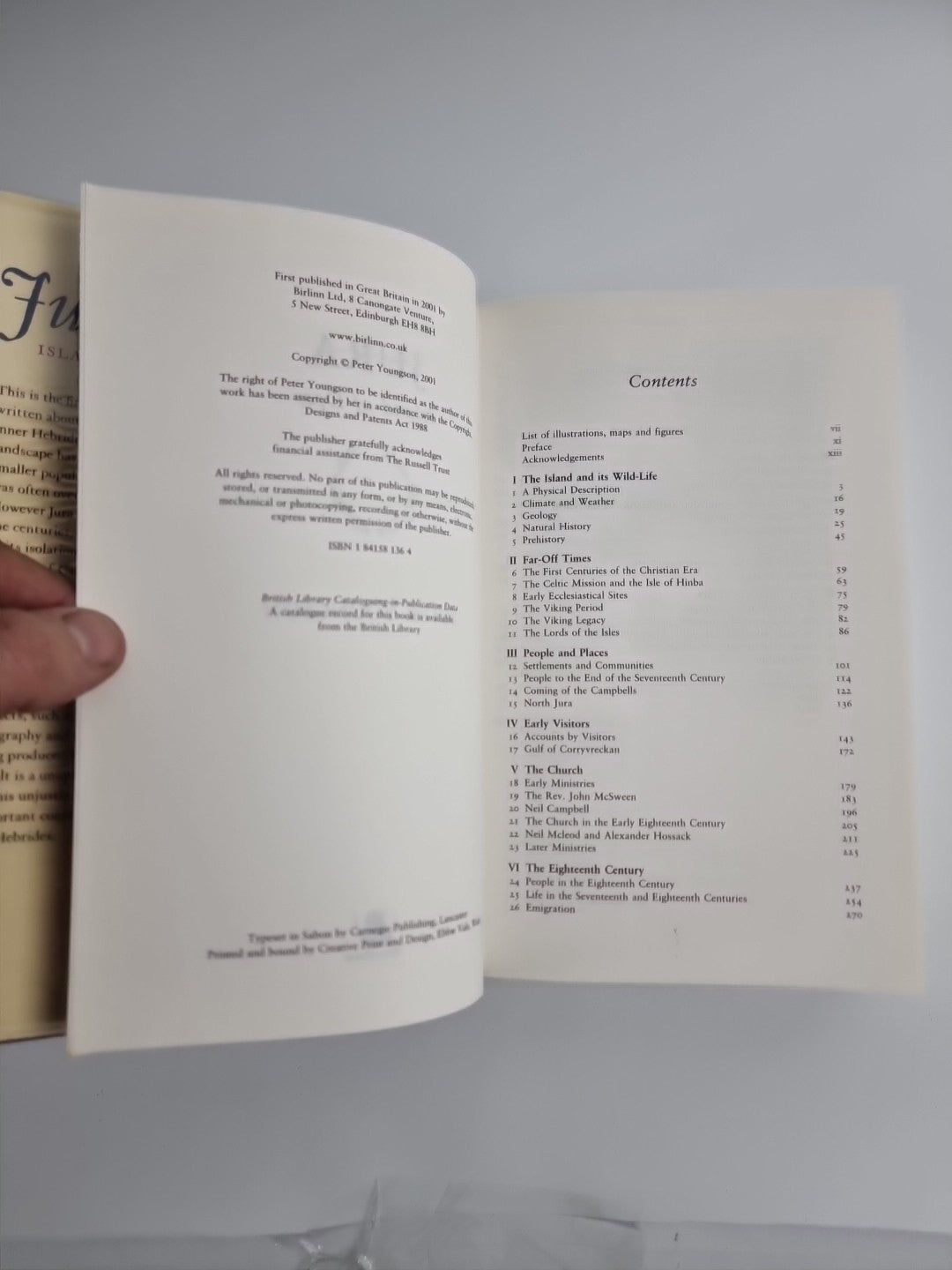 Jura: Island of Deer by Peter Youngson 2001 1st Edition Unread.