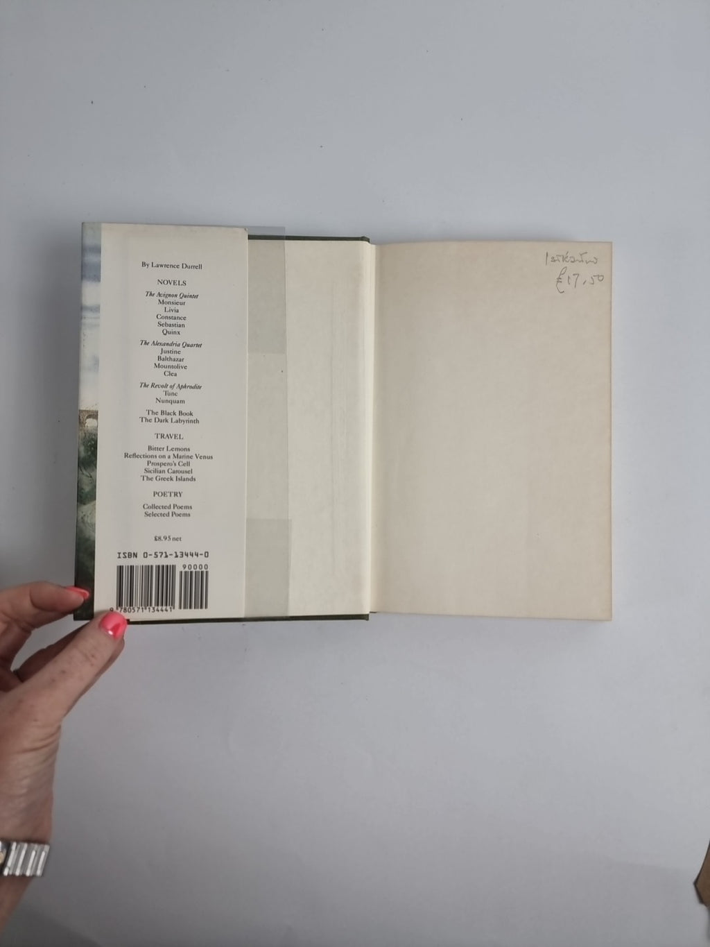 Quinx or the Ripper's Tale, Lawrence Durrell — First Edition