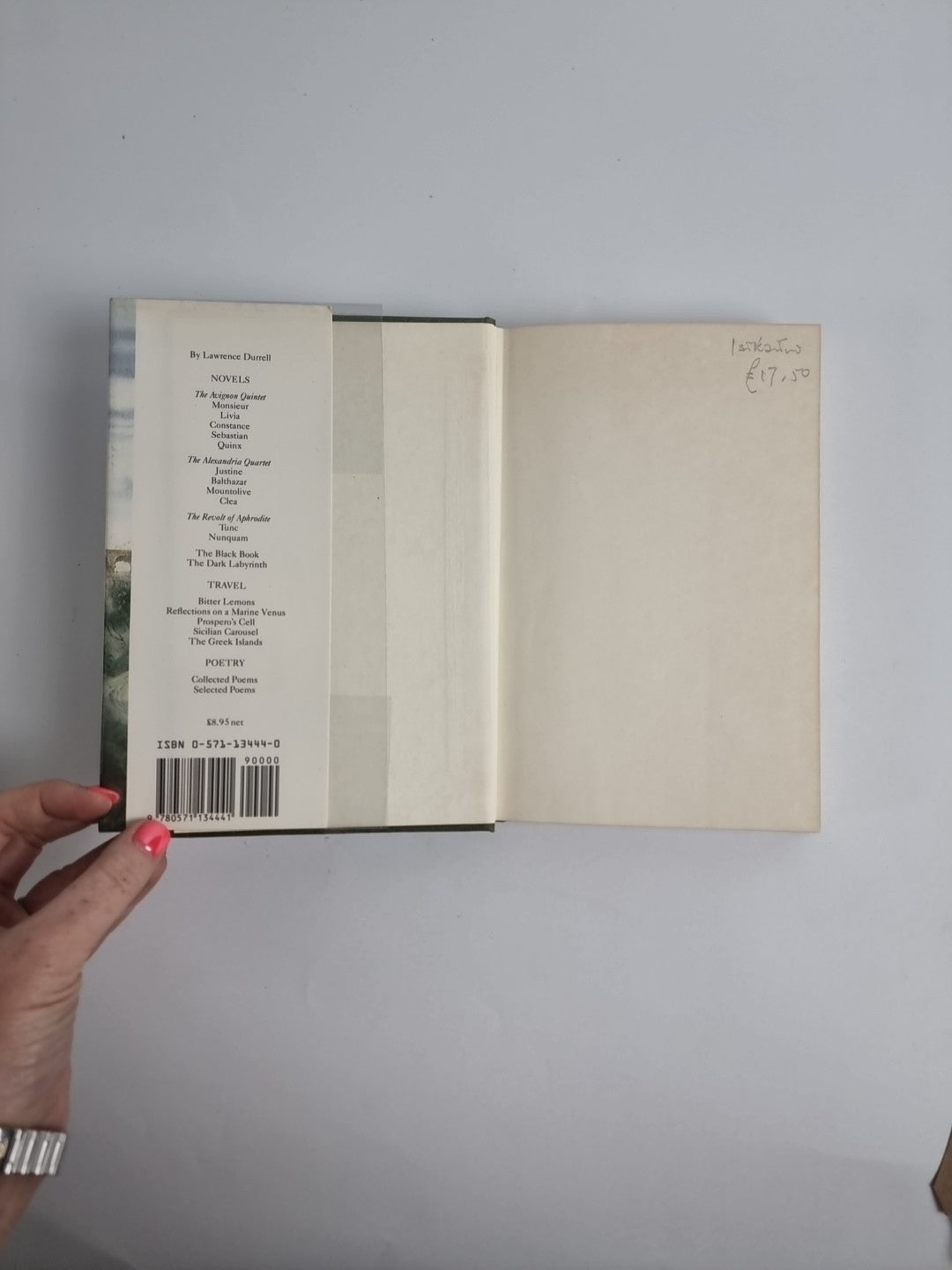 Quinx or the Ripper's Tale, Lawrence Durrell — First Edition