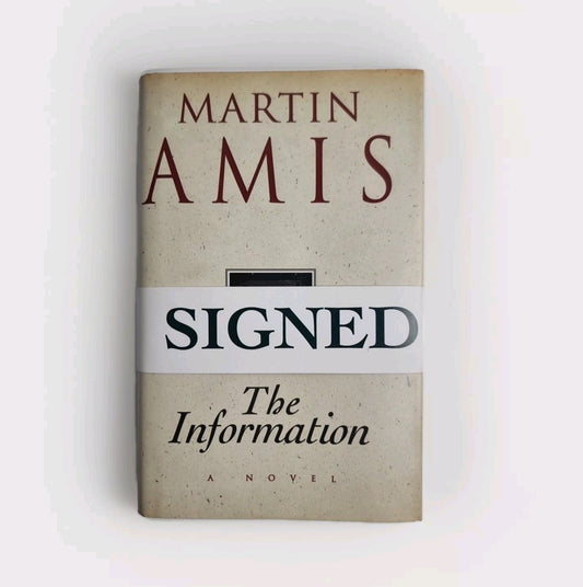 Martin Amis, The Information (Hardback, 1995) 1st/1st UK**** SIGNED****