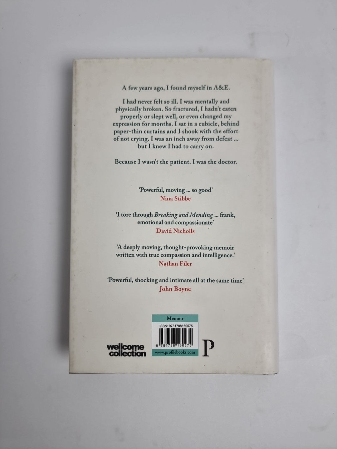 Cannon, Joanna : Breaking & Mending: A junior doctor’s  FREE Shipping