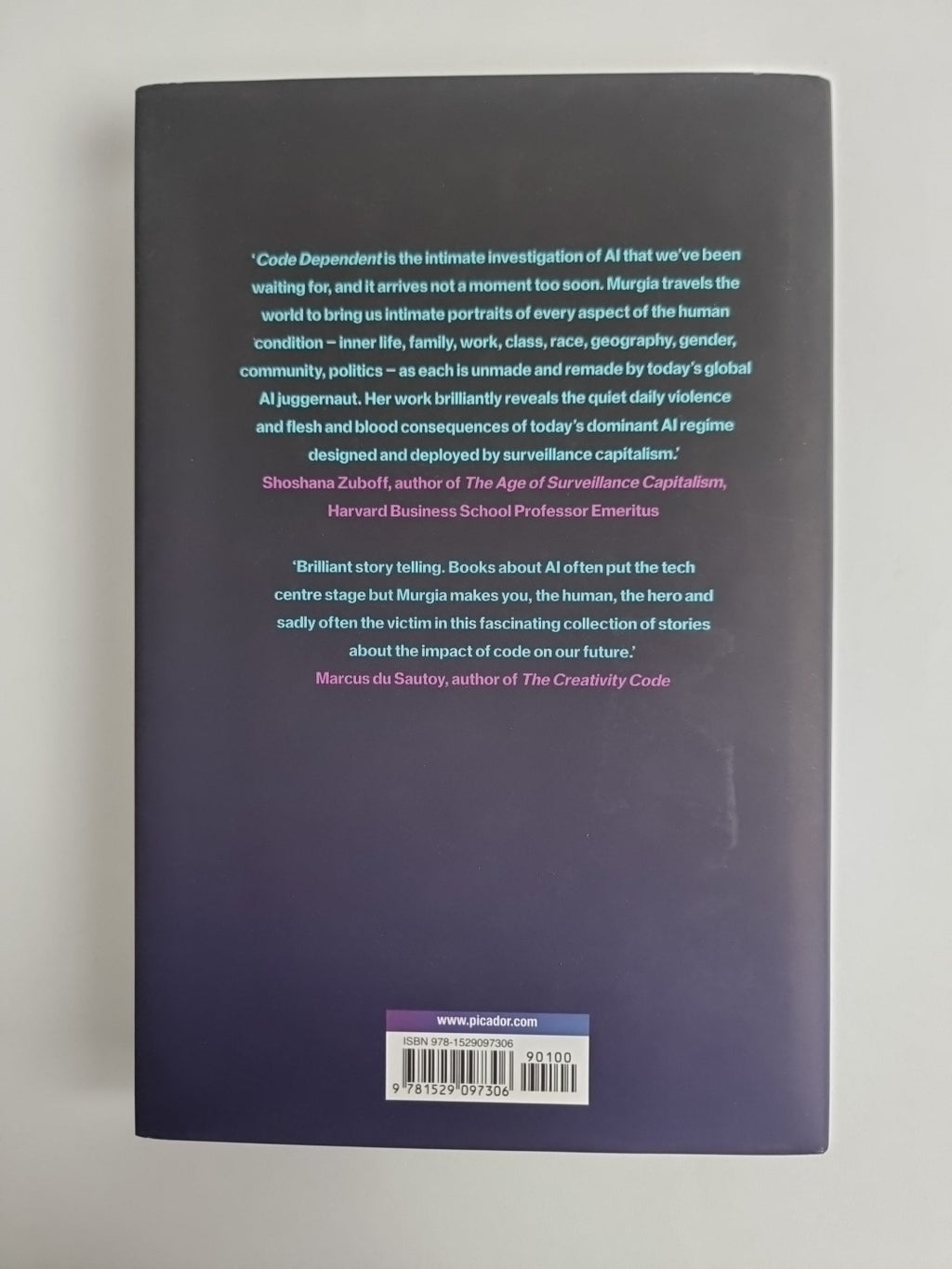 Code Dependent by Madhumita Murgia (Hardback Book) 1st Edition