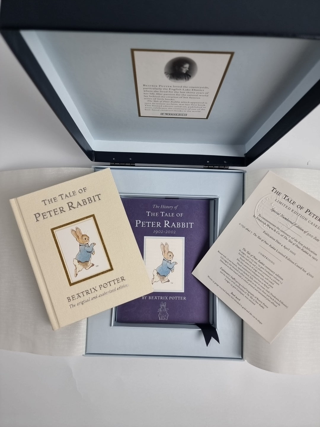 Tale of Peter Rabbit 100th Anniversary Limited Edition Cased Set New