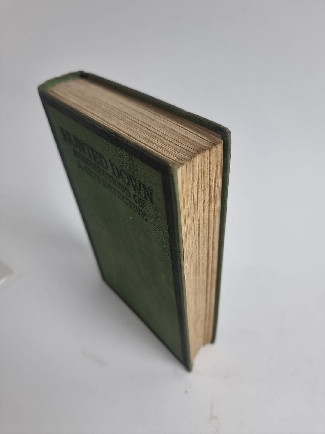 Hunted Down; Recollections Of A City Detective, James M'Govan — First Edition