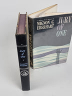 Mignon G EBERHART Jury of One HB 1st Edition Unread