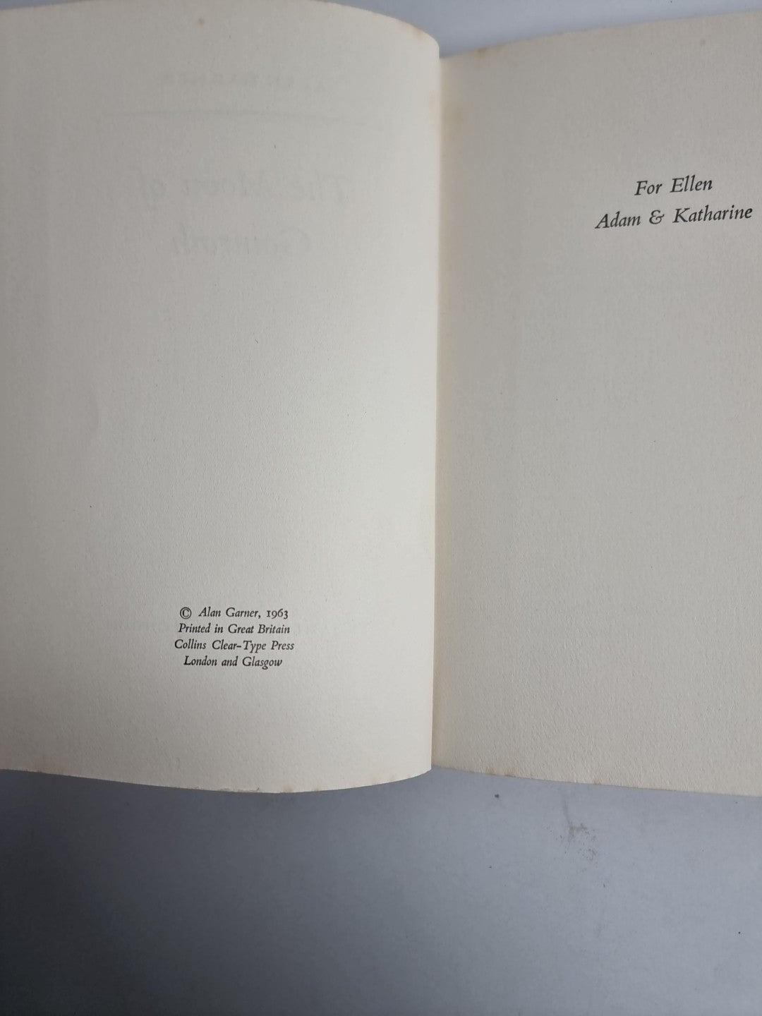 The Moon of Gomrath, Alan Garner — First Edition, FINE