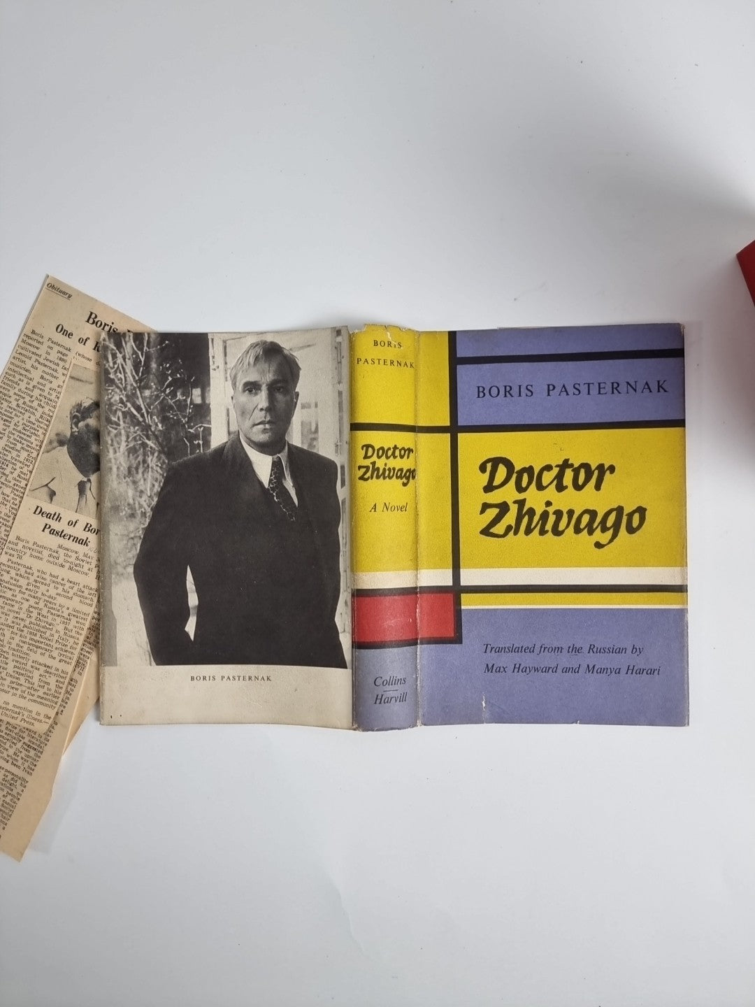 Doctor Zhivago By Boris Pasternak  1st Edition & 1st Impression Newspaper Clips 