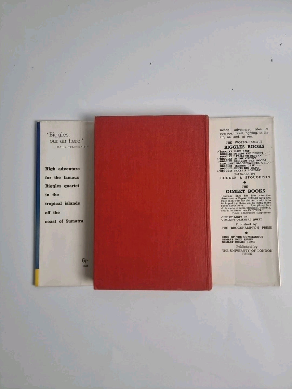 Biggles Delivers The Goods, Captain W. E. Johns — First Edition, First Printing