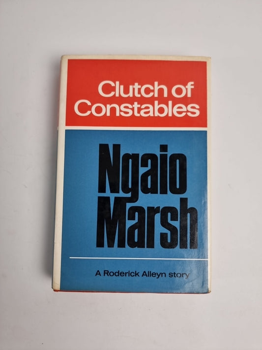 NGAIO MARSH - Clutch Of Constables - 1968 UK Hback 1st Edition 1st Print Unread