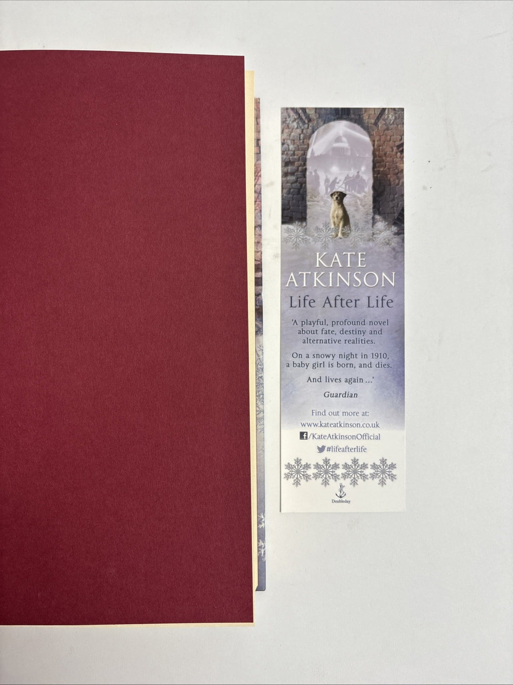 Life After Life by Kate Atkinson Signed 1st Edition Hardback