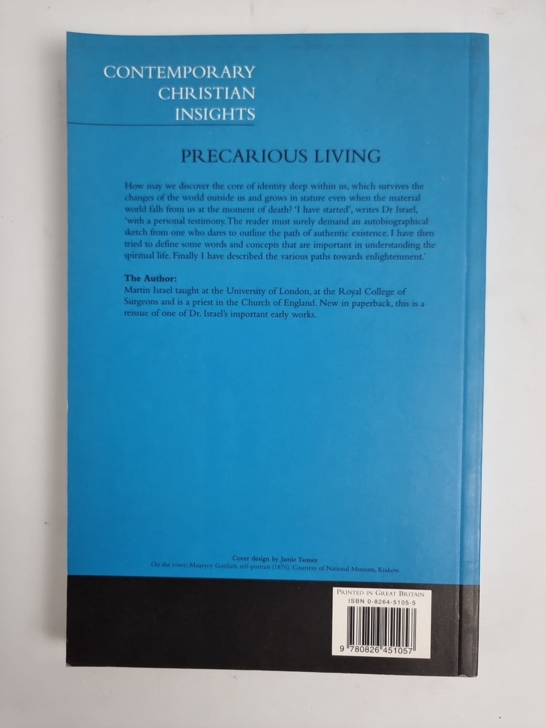 Precarious Living: The Path to Life by Martin Israel (Paperback, 2000)